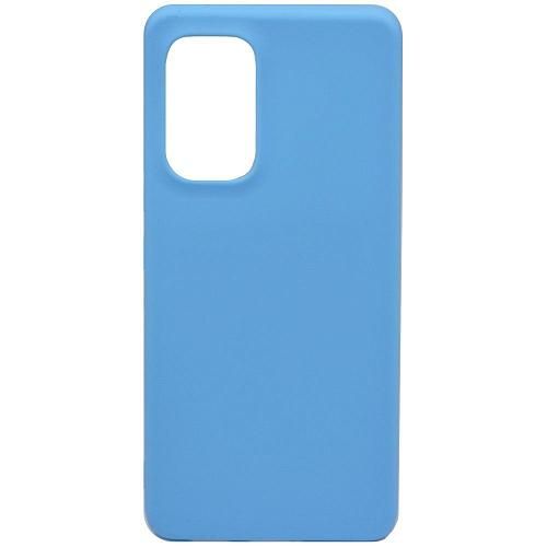 Чехол - накладка совместим с Samsung Galaxy A53 5G SM-A536U YOLKKI Alma cиликон матовый голубой (1мм)
