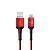 Кабель USB - micro USB YOLKKI Pro 02 красный (1м)