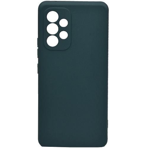 Чехол - накладка совместим с Samsung Galaxy A33 5G YOLKKI Rivoli силикон темно-зеленый