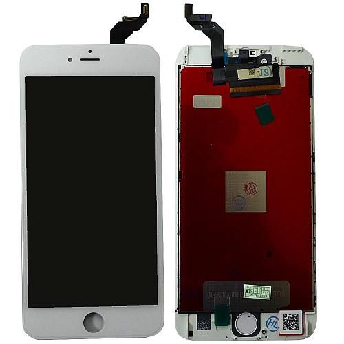 Дисплей совместим с iPhone 6S Plus + тачскрин + рамка белый LG