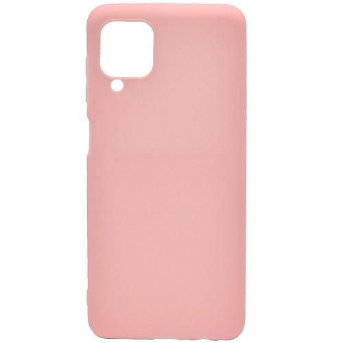 Чехол - накладка совместим с Samsung SM-A125F / SM-M127F / Galaxy A12 / M12 YOLKKI Alma cиликон матовый светло-розовый (1мм)
