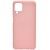 Чехол - накладка совместим с Samsung SM-A125F / SM-M127F / Galaxy A12 / M12 YOLKKI Alma cиликон матовый светло-розовый (1мм)