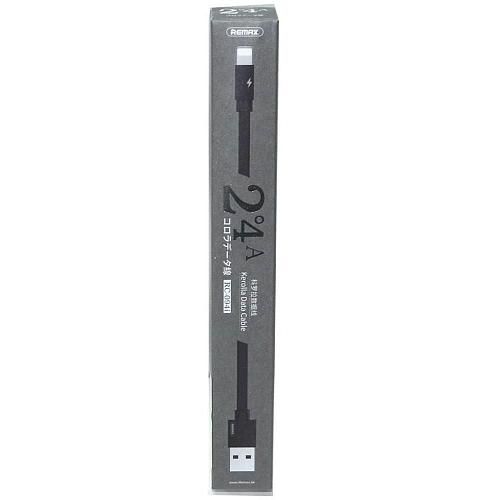 Кабель USB - Lightning 8-pin REMAX Kerolla RC-094i черный (2м) 