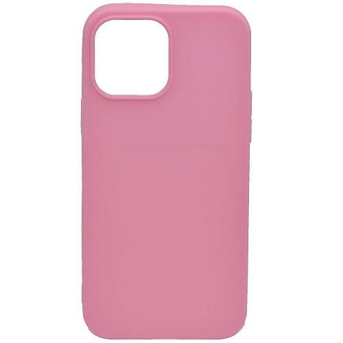 Чехол - накладка совместим с iPhone 13 Pro Max (6.7") YOLKKI Alma силикон матовый розовый (1мм)