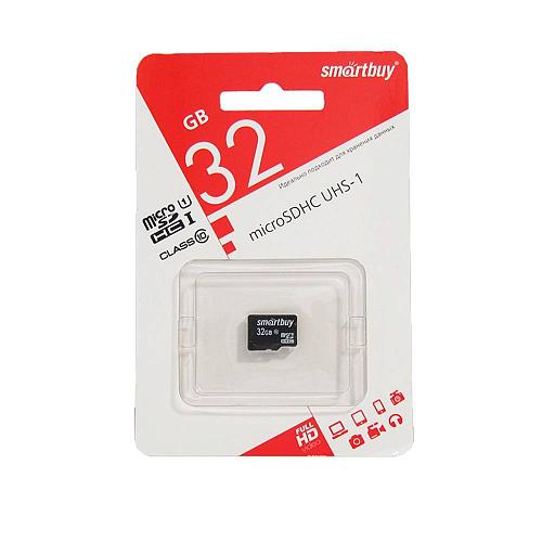 32GB SmartBuy MicroSDHC UHS-I U1 class 10 без адаптера