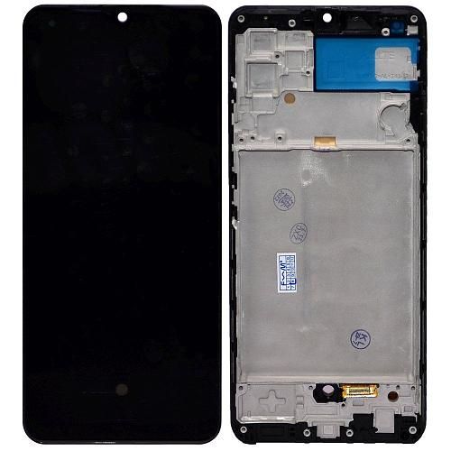 Дисплей совместим с Samsung SM-A325F/Galaxy A32 + тачскрин в рамке черный OLED