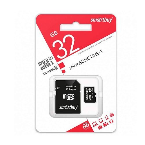 32GB SmartBuy MicroSDHC UHS-I U1 class 10