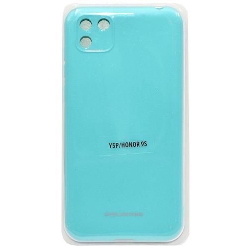 Чехол - накладка совместим с Honor 9S/Huawei Y5p MOLAN CANO Jelly Shine силикон бирюзовый