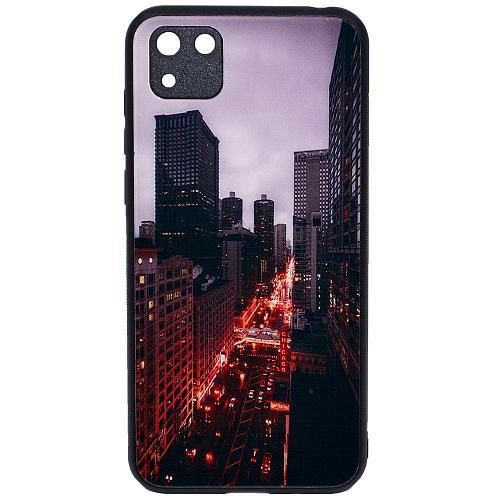 Чехол - накладка совместим с Honor 9S/Huawei Y5p "Glass" City Вид 12