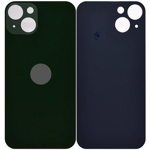Стекло задней крышки совместим с iPhone 13 orig Factory зеленый /увеличенный вырез камеры/