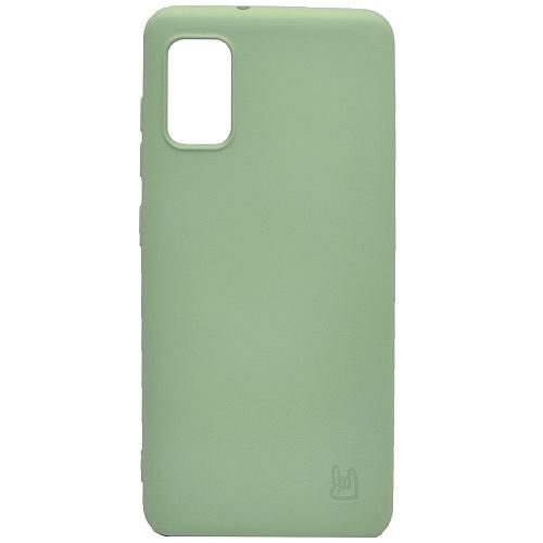 Чехол - накладка совместим с Samsung Galaxy A41 SM-A415F YOLKKI Rivoli силикон зеленый