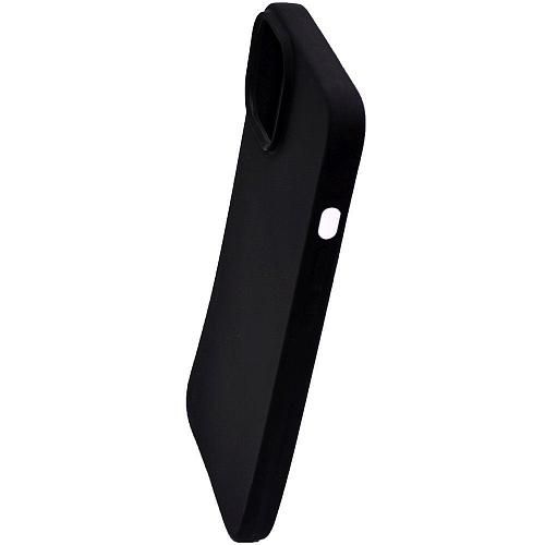 Чехол - накладка совместим с iPhone 14 (6.1") YOLKKI Alma силикон матовый черный (1мм)