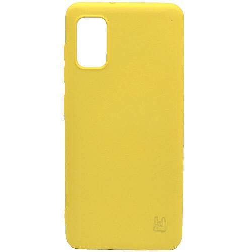 Чехол - накладка совместим с Samsung Galaxy A41 SM-A415F YOLKKI Rivoli силикон желтый