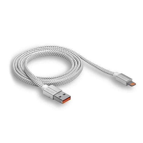 Кабель USB - Lightning 8-pin WALKER C755 белый (1м)