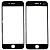 Стекло iPhone 7 черный (олеофобное покрытие) 