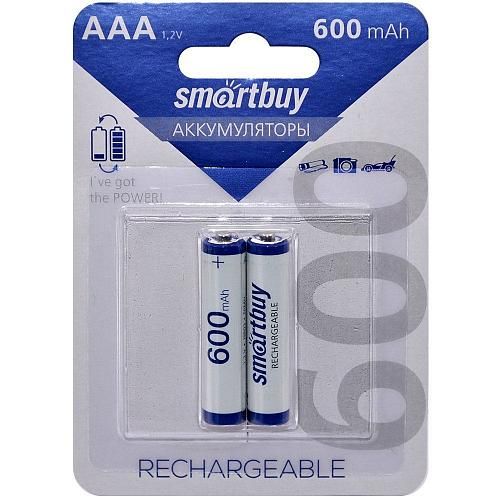 Аккумулятор SmartBuy AAA HR03 600mAh (блистер/2шт)
