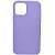 Чехол - накладка совместим с iPhone 12 (6.1") "Soft Touch" сиреневый /без лого/