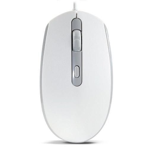 Мышь проводная SMARTBUY One 280-W бело-серый