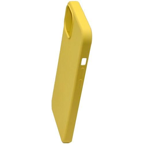Чехол - накладка совместим с iPhone 13 (6.1") YOLKKI Rivoli силикон желтый 