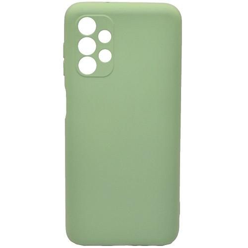 Чехол - накладка совместим с Samsung Galaxy A13 4G YOLKKI Rivoli силикон зеленый
