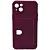 Чехол - накладка совместим с iPhone 14 Plus "Cardholder" Вид 2 силикон бордовый