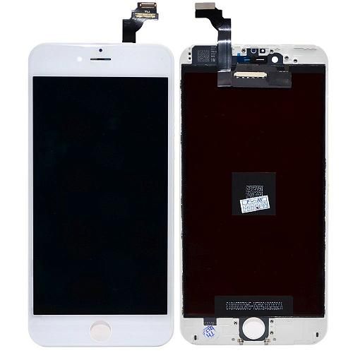 Дисплей совместим с iPhone 6 Plus + тачскрин + рамка белый Xiongmao