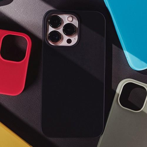 Чехол - накладка совместим с Samsung SM-A606F/SM-M405F/Galaxy A60/M40 YOLKKI Alma cиликон матовый черный (1мм)