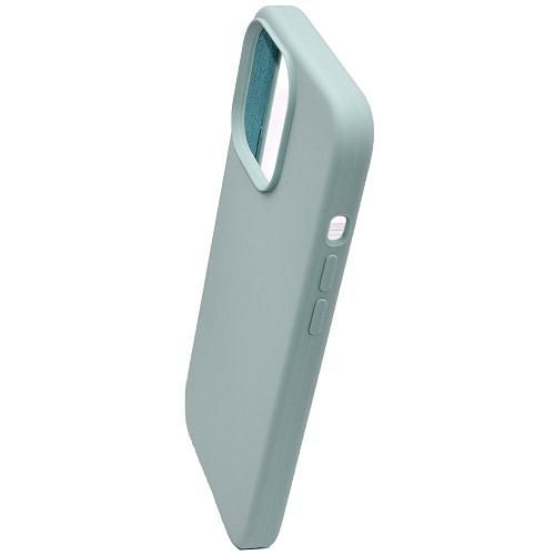 Чехол - накладка совместим с iPhone 13 Pro (6.1") "Soft Touch" пыльно-мятный /без лого/