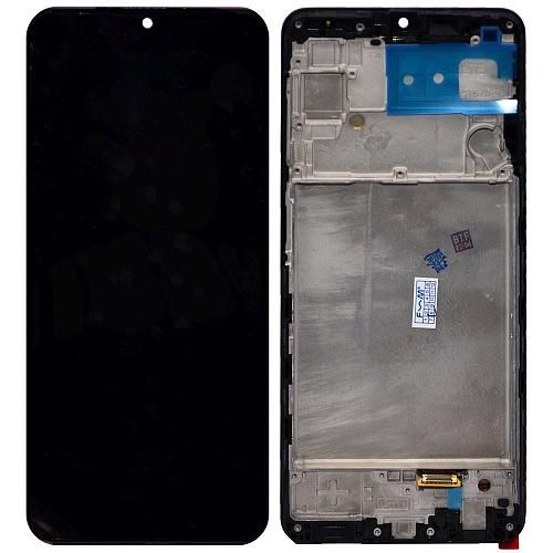 Дисплей совместим с Samsung SM-A225F/Galaxy A22 + тачскрин в рамке черный OLED
