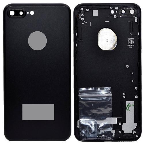 Задняя крышка совместим с iPhone 7 Plus High Quality черный матовый