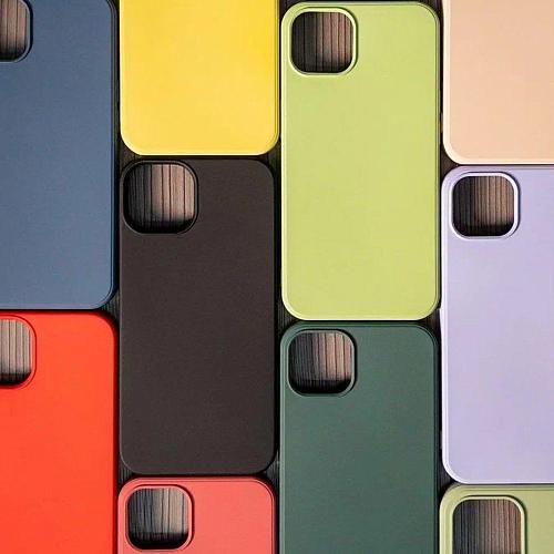 Чехол - накладка совместим с Samsung Galaxy A33 5G YOLKKI Rivoli силикон синий