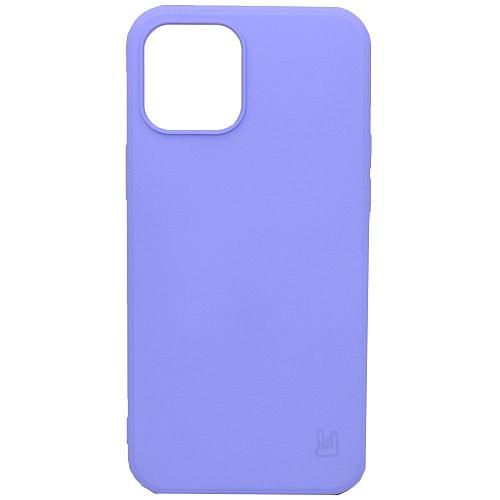 Чехол - накладка совместим с iPhone 12 mini (5.4") YOLKKI Rivoli силикон сиреневый