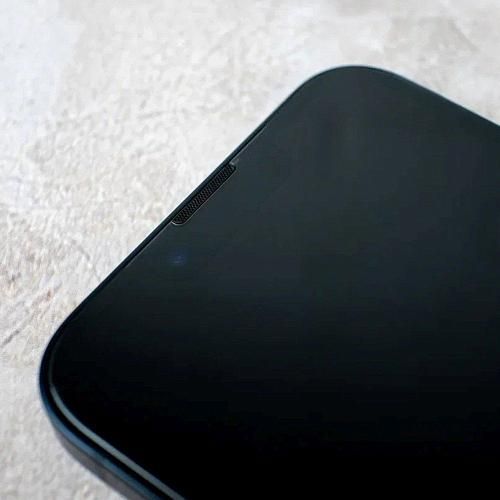 Защитное стекло совместим с iPhone 12 Pro Max Dustproof 2,5D /тех.пак/