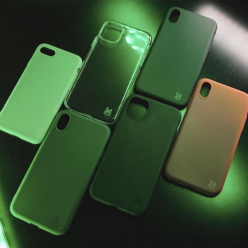 Чехол - накладка совместим с Samsung SM-A606F/SM-M405F/Galaxy A60/M40 YOLKKI Alma силикон матовый мятный (1мм)