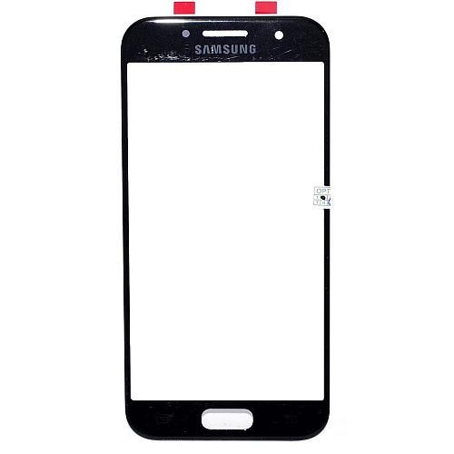Стекло для переклейки совместим с Samsung SM-A320F/Galaxy A3 (2017) черный orig Factory