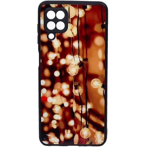 Чехол - накладка совместим с Samsung SM-A225F / SM-M325F / Galaxy A22 / M22 RU / M32 "Glass" Winter Вид 18