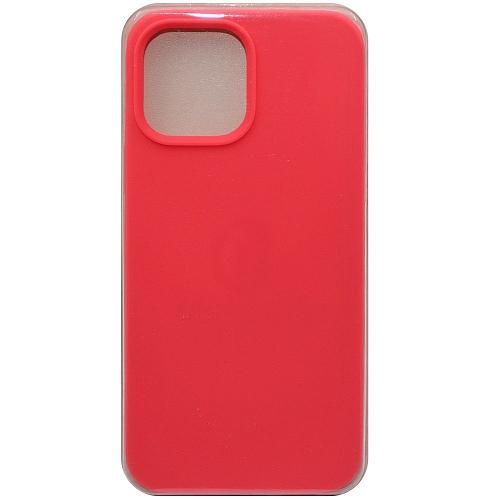 Чехол - накладка совместим с iPhone 13 Pro Max (6.7") "Soft Touch" бледно-розовый 19 /с логотипом/