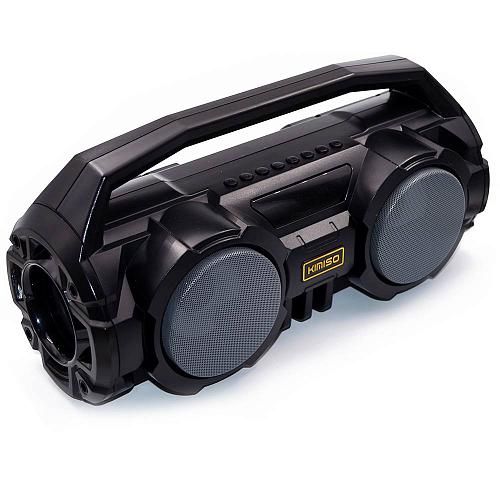 Колонка портативная Kimiso KM-S1 (BLUETOOTH, USB, Micro SD, 3,5, FM, MIC) серый