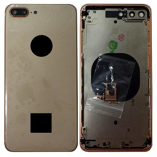 Задняя крышка совместим с iPhone 8 Plus золото orig Factory