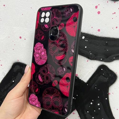 Чехол - накладка совместим с Samsung Galaxy A23 4G "Glass" Mix Вид 10