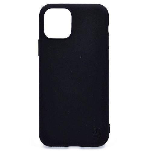 Чехол - накладка совместим с iPhone 11 (6.1") "Color Case" силикон черный