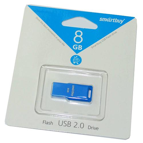 8GB USB 2.0 Flash Drive SmartBuy Funky синий (SB8GBFu-B)