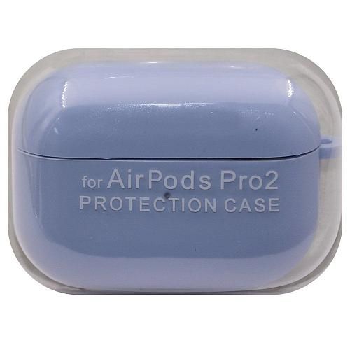 Чехол для AirP Pro 2 "Soft Touch" силикон светло-голубой