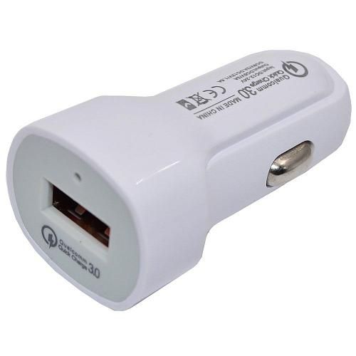 АЗУ USB 3,0A K003 (1USB, QC 3.0) белый