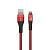 Кабель USB - Lightning 8-pin YOLKKI Pro 06 красный (1м)