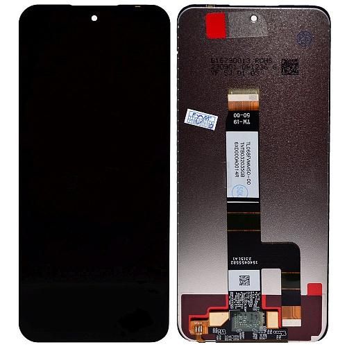 Дисплей совместим с Xiaomi Redmi 12 + тачскрин черный (матрица orig)