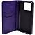 Чехол - книжка совместим с Xiaomi Redmi 10C YOLKKI Wellington фиолетовый