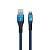 Кабель USB - Lightning 8-pin YOLKKI Pro 06 синий (1м)