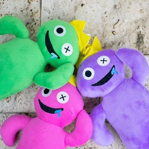 Мягкая игрушка Rainbow friends розовый