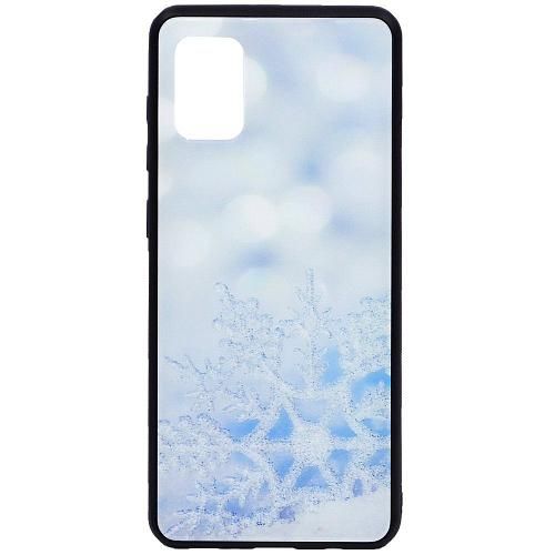 Чехол - накладка совместим с Samsung SM-A315F/Galaxy A31 "Glass" Winter Вид 06